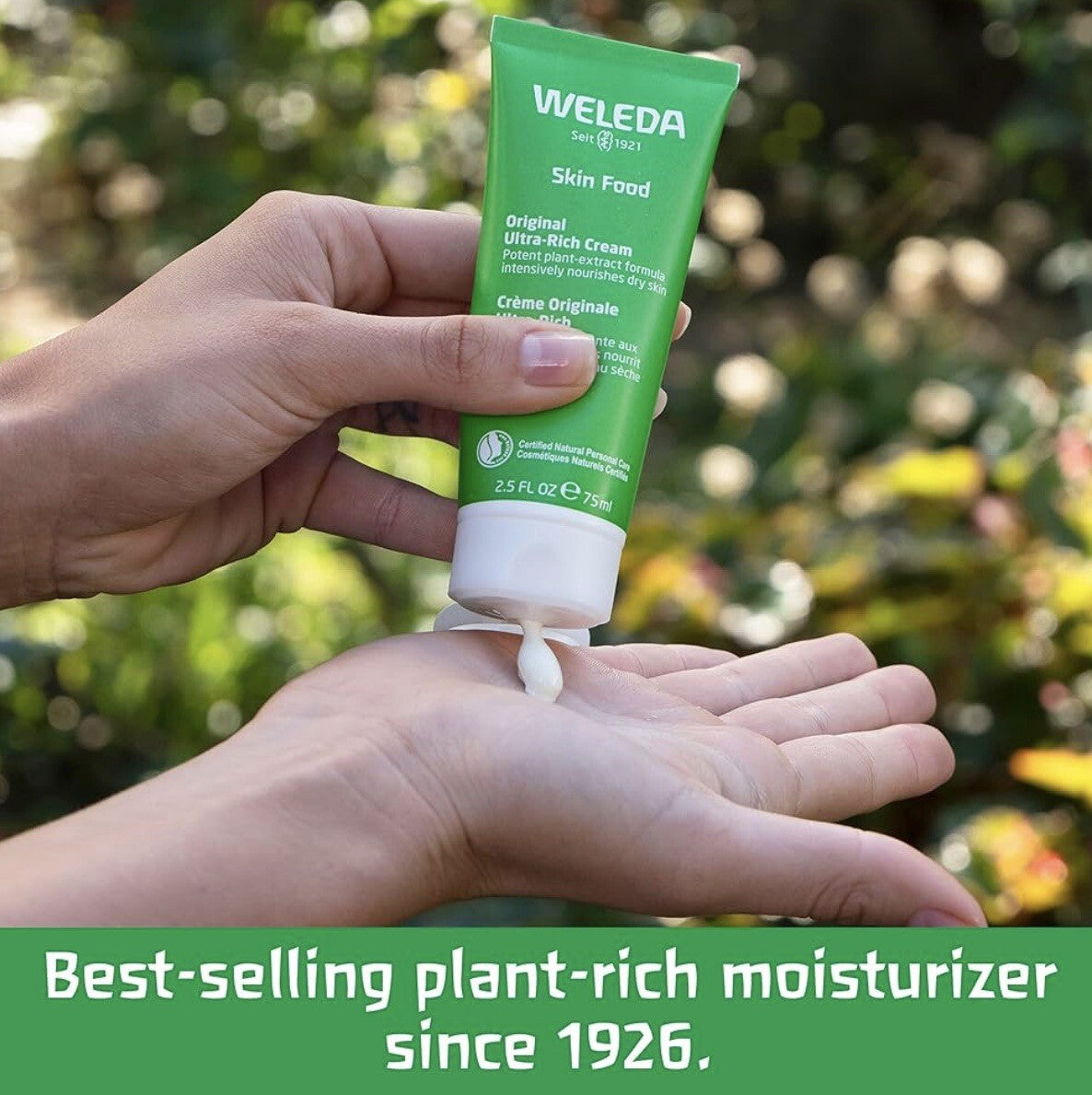 2X Weleda Skin Food Original Ultra-Rich Cream 2.5 fl oz/75ml (Pack 2)