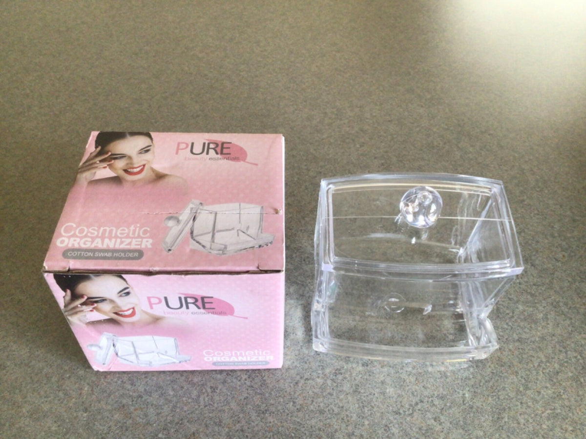 Cotton Swab Holder - Pure Beauty Essentials