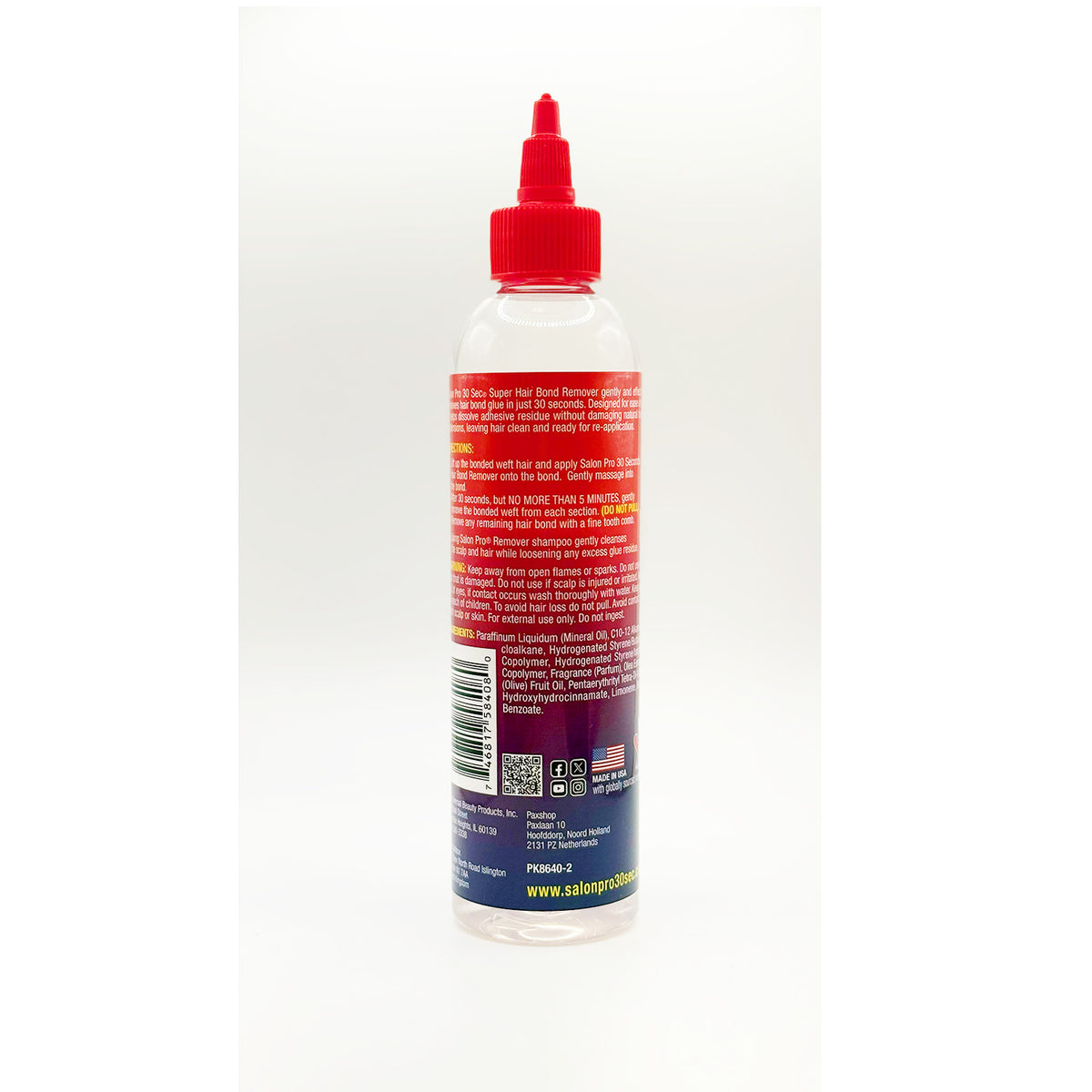 Hair Bond Remover - 8oz Fast-Acting Glue & Bond Dissolver for Hair Extensions