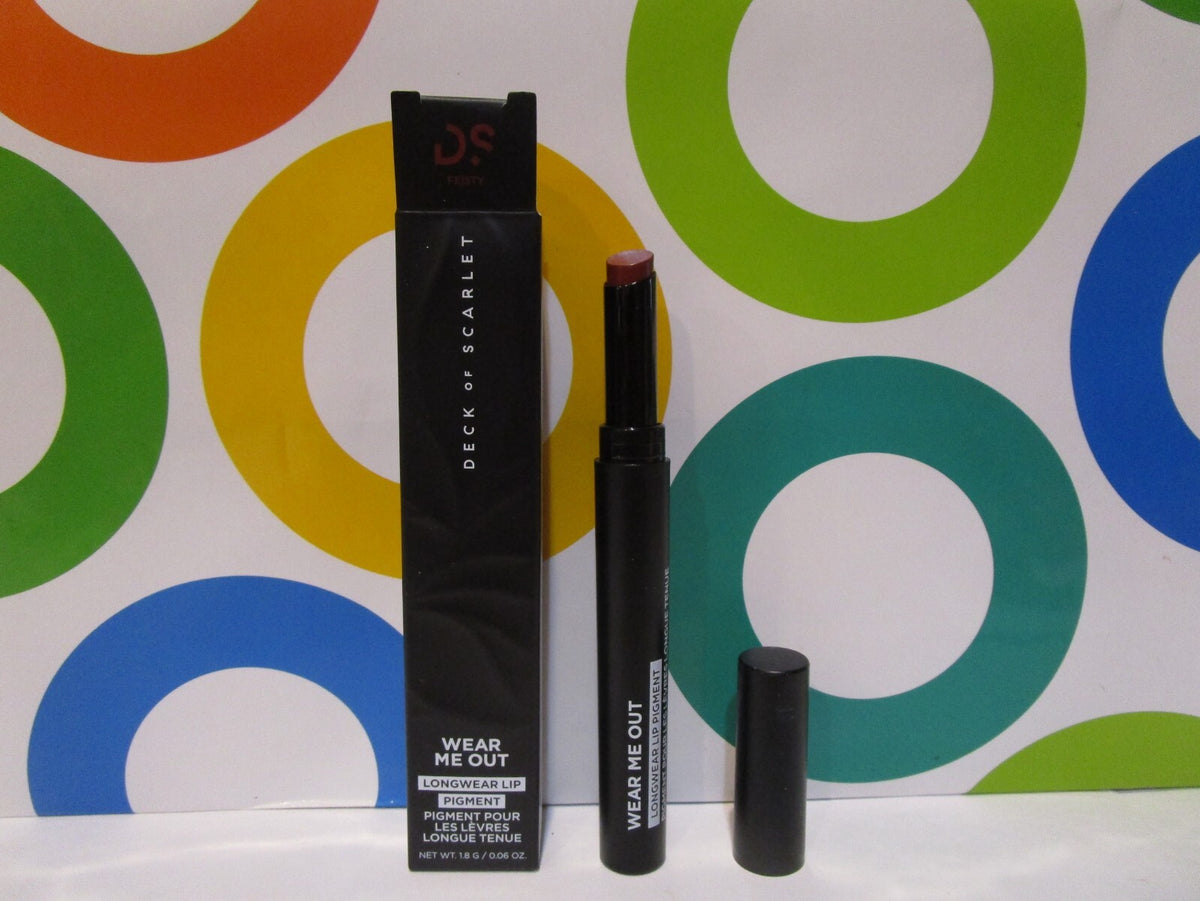 Longwear Lip Pigment - Feisty Red Lipstick - 0.06 Oz Lip Makeup