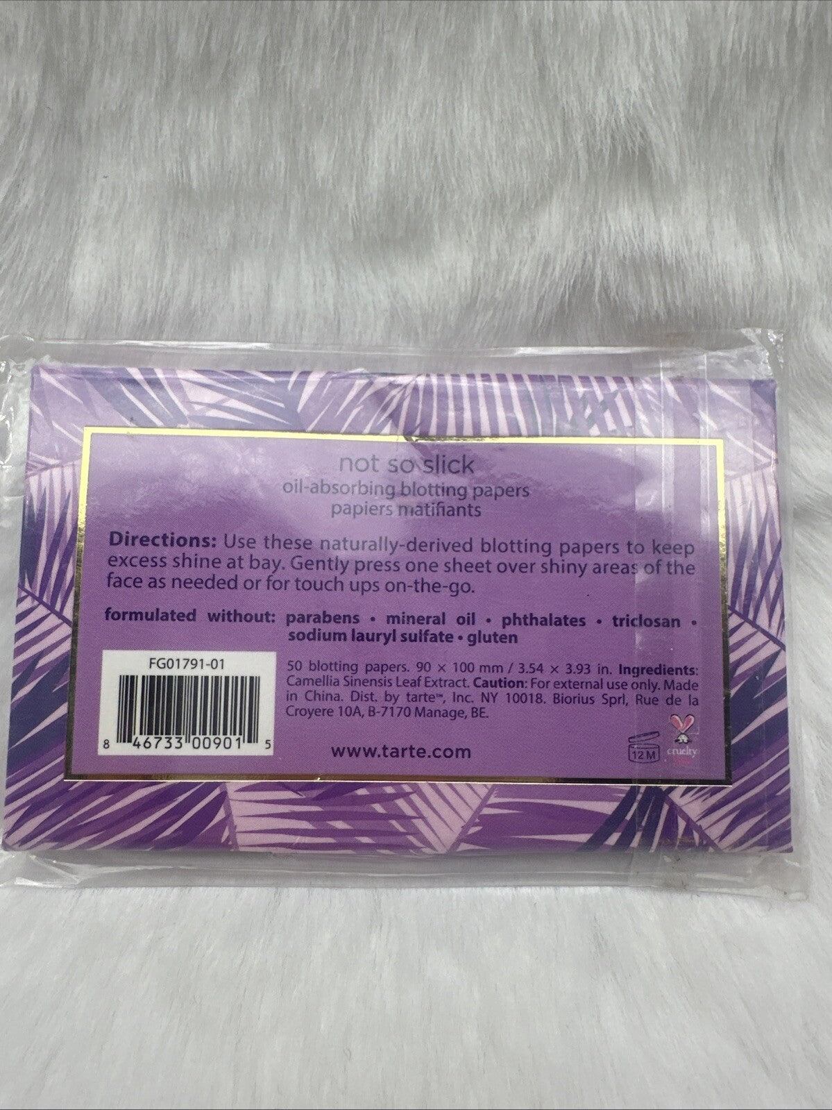 Oil Absorbing Blotting Papers - 50 Sheets for Oily Skin - Tarte