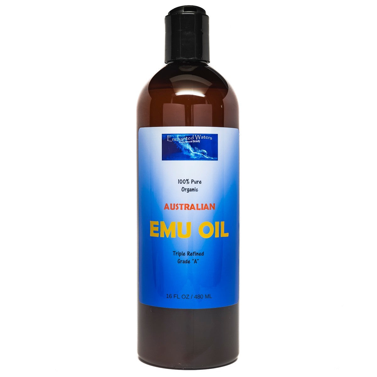 Pure Organic Emu Oil for Skin Rejuvenation Anti-Aging Moisturizer - All Sizes