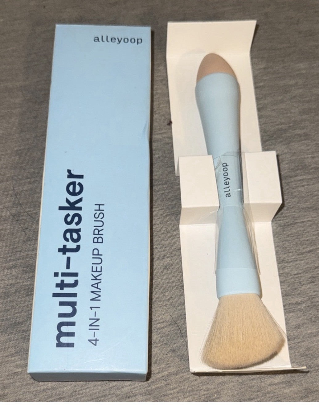 Multi-Tasking Makeup Brush Set - 4-in-1 Essential Face & Eye Tools