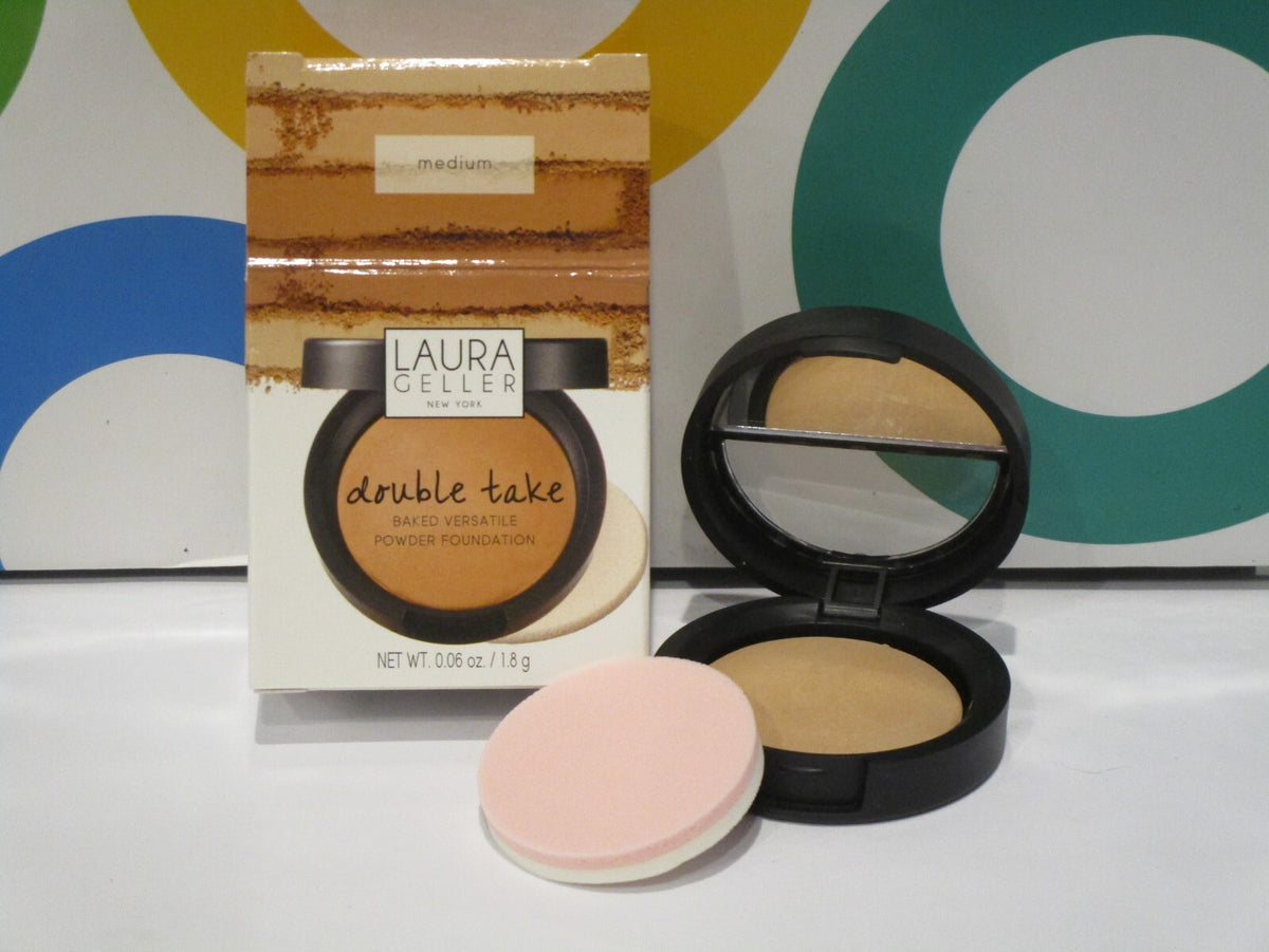 Versatile Powder Foundation - Medium Shade, 0.06 oz - Face Makeup for Skin Care