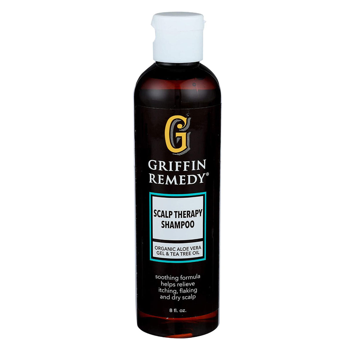 Natural Scalp Therapy Shampoo for Itchy Flaky Scalp Relief 8 Oz