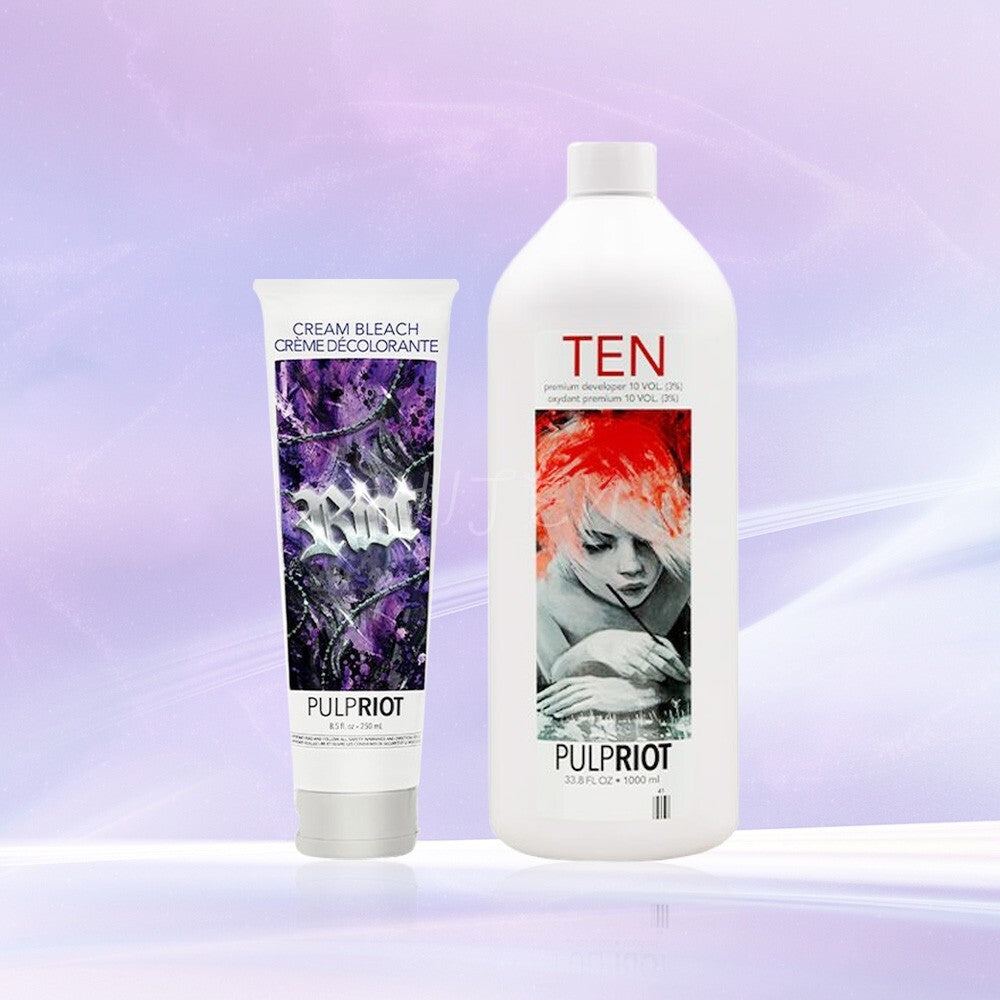 Cream Bleach Lightener & Premium Developer Kit