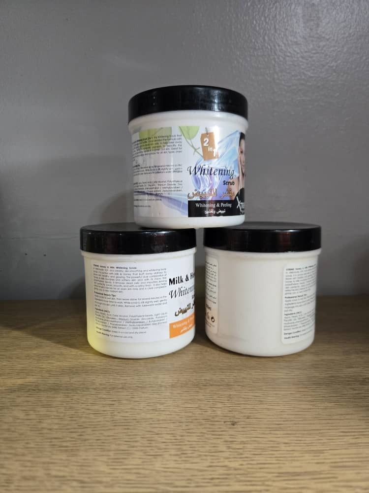 3 Pack Xtreme Whitening Body Scrub 500ml - Secret
