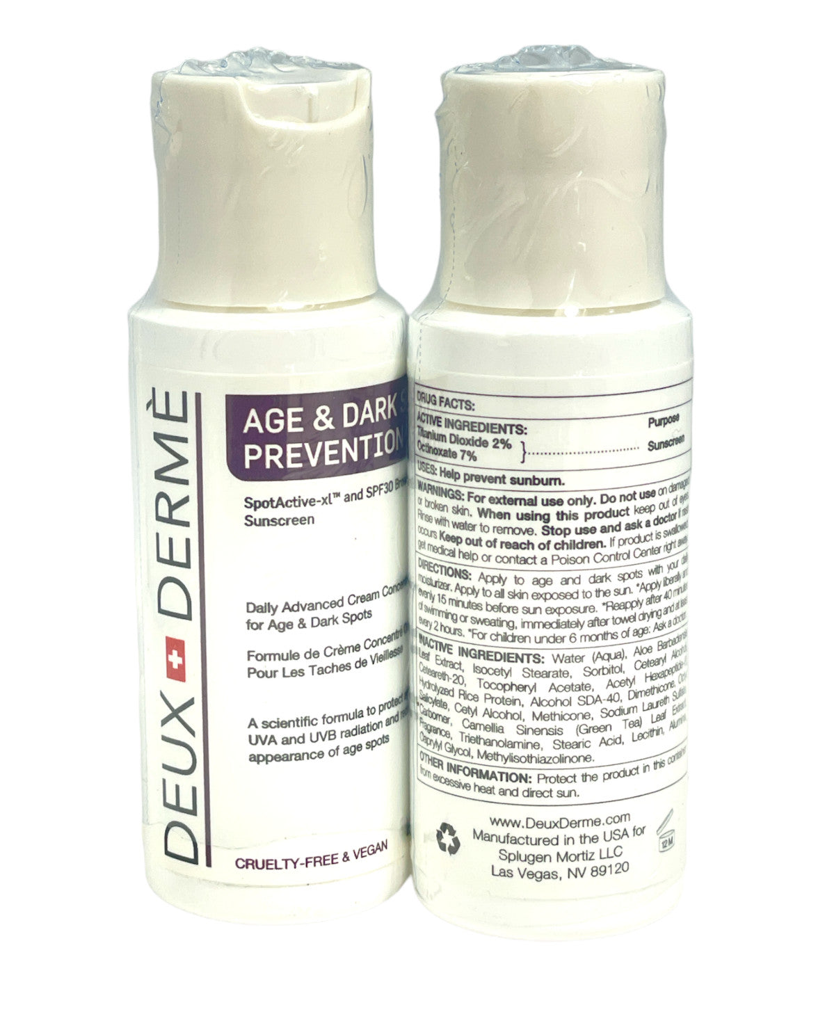 Dark Spot Corrector Serum - Age & Spot Prevention, 2oz, Set of 2