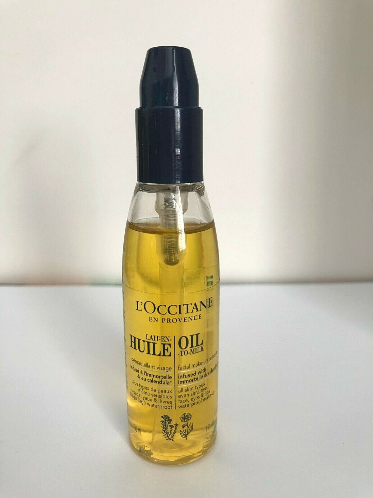 L'occitane Oil-to-Milk Facial Makeup Remover 1oz Travel Size