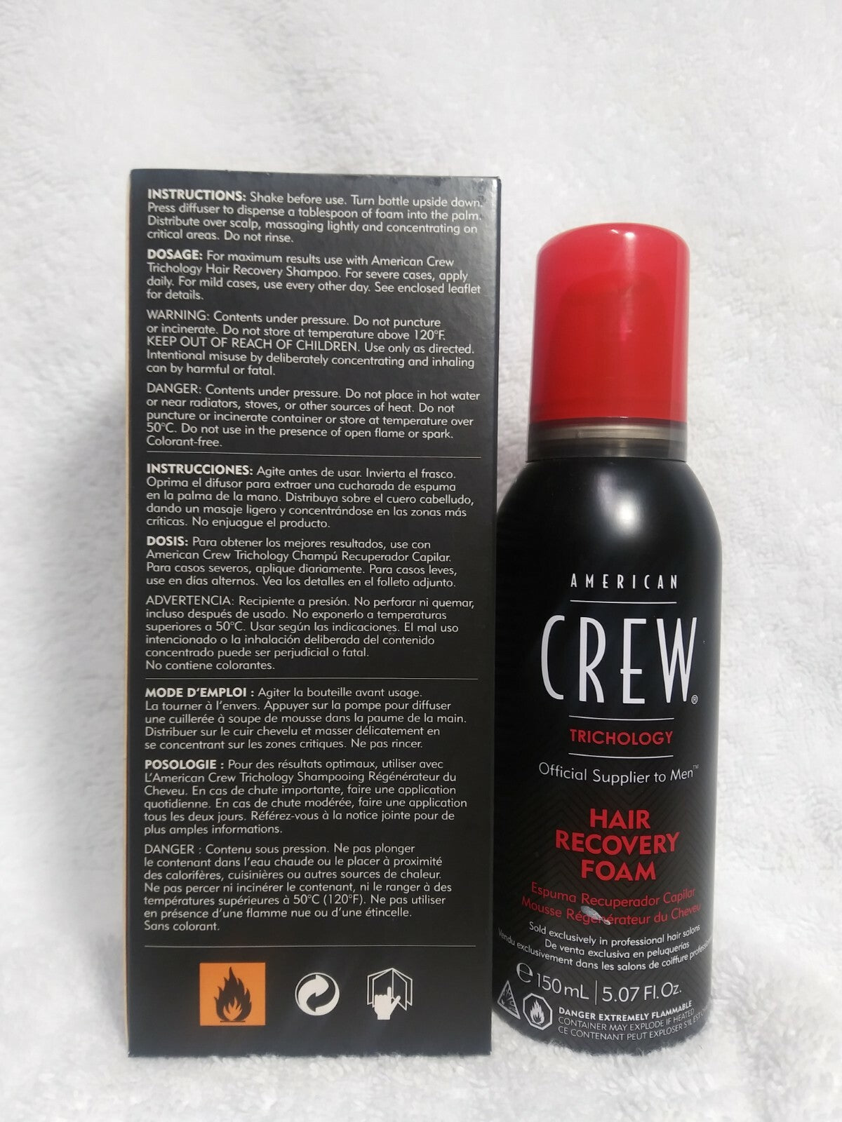 American Crew Technology Hair Recovery Foam 5.07 OZ