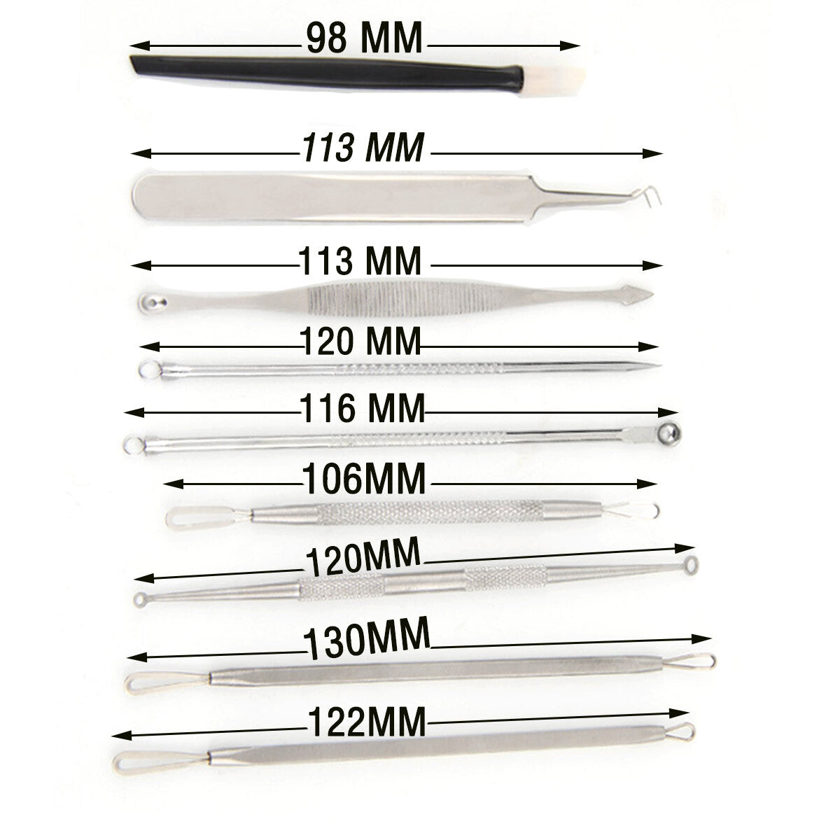 Blackhead & Pimple Extractor Tool Set for Acne & Blemish Removal