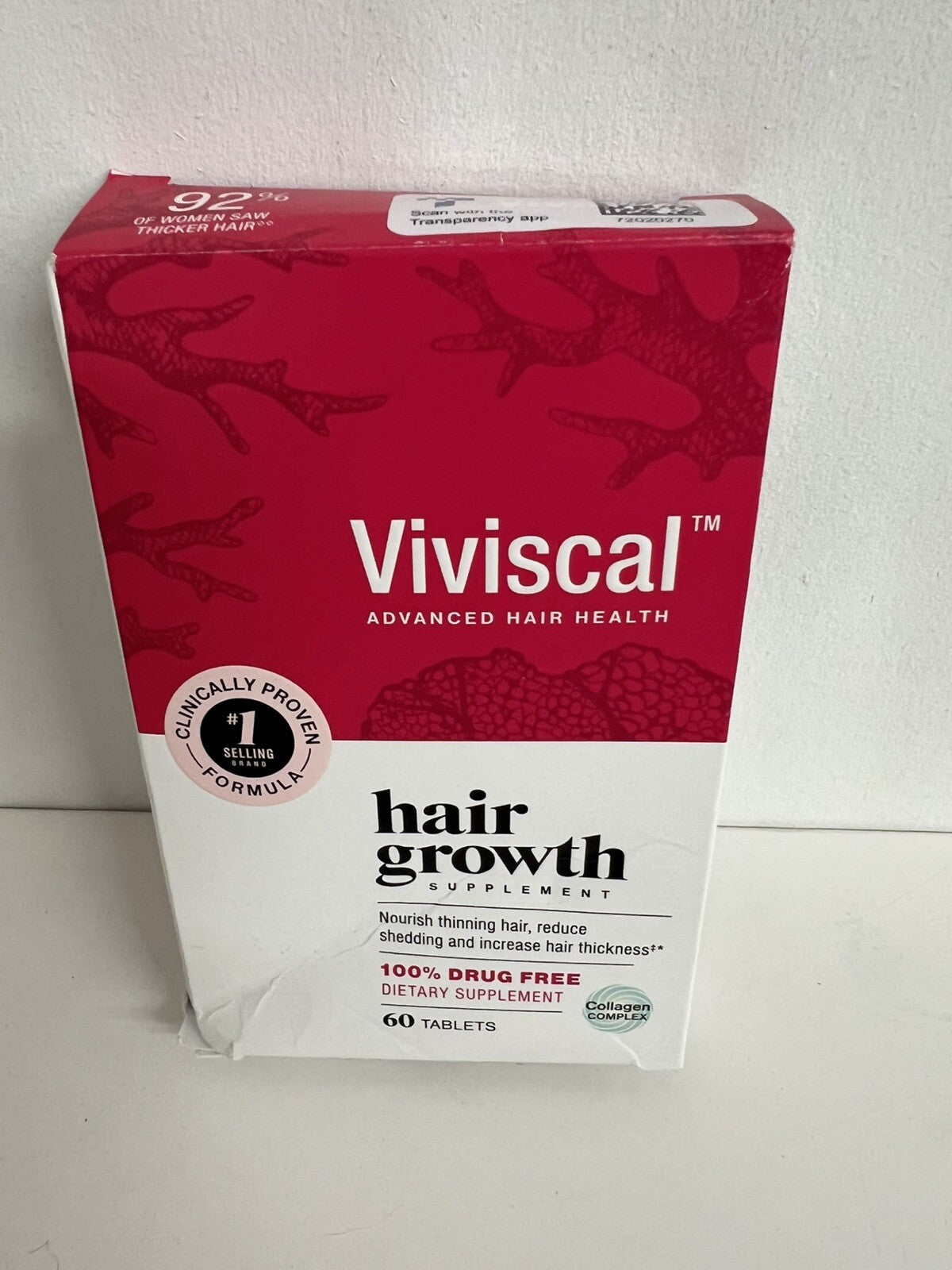 Viviscal Advanced Hair Growth Supplement - 60 Tablets