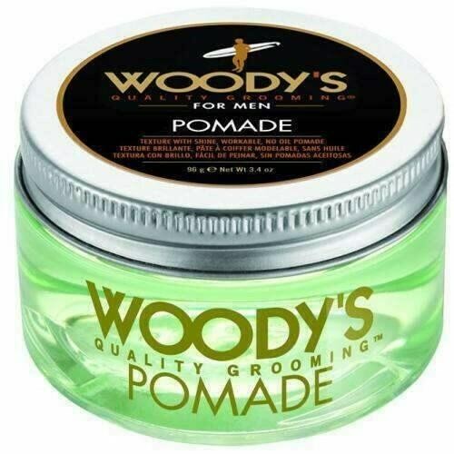 Men's Water-Based Pomade 3.4 Oz for Texture & Shine, Easy to Wash Out