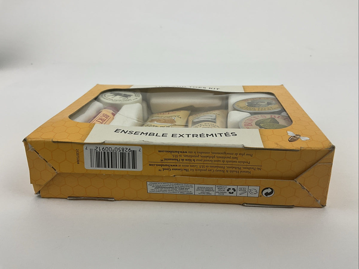 Moisturizing Tips and Toes Kit with Pomegranate Chapstick - Burt's Bees