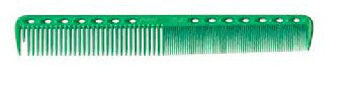 YS Park Fine Cutting Comb - Green Japan Made Hairdressing Tool