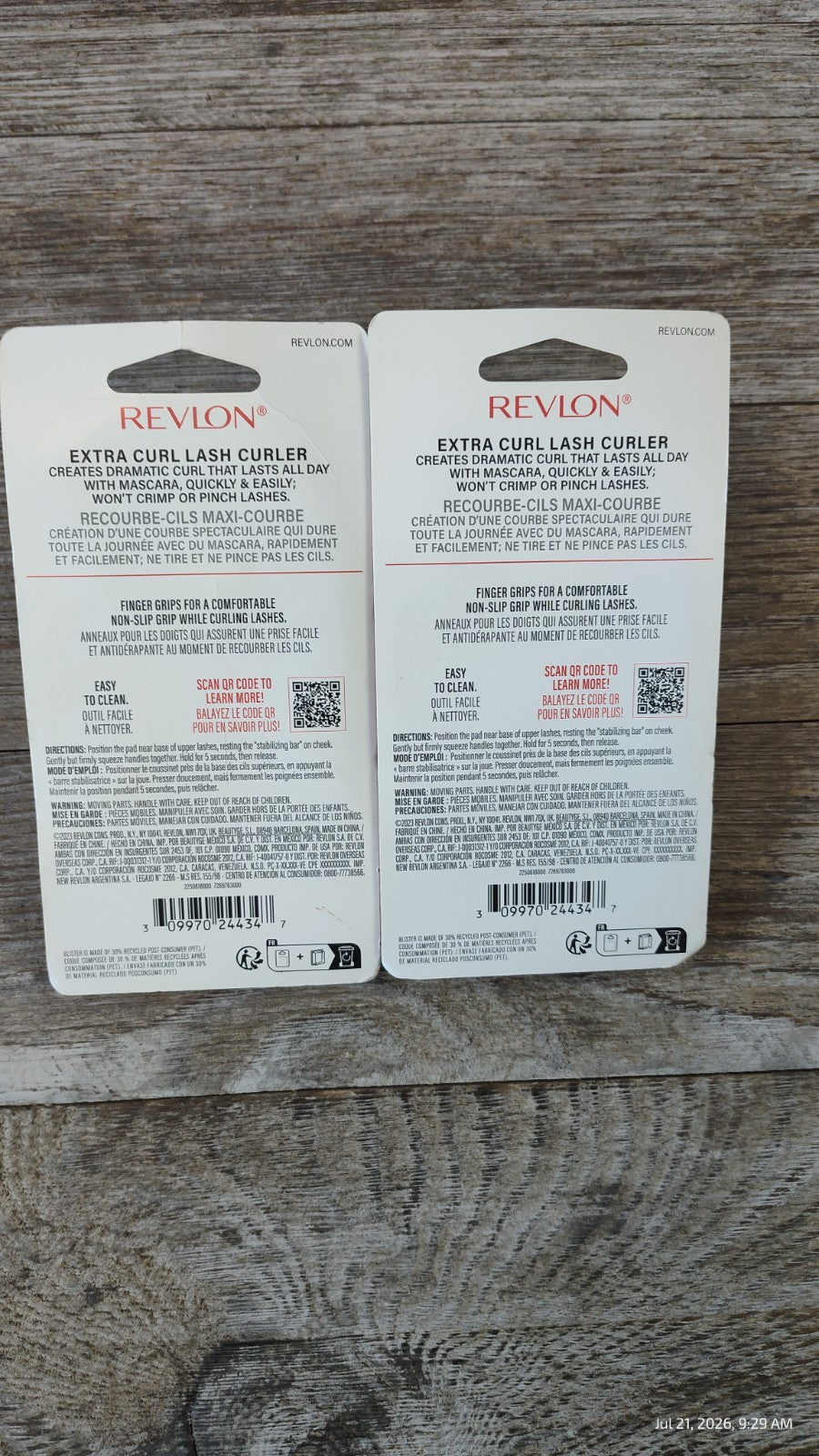 Eyelash Curler Revlon Extra Curl Lash Curler 2 Pack - Eyelash Styling Tool