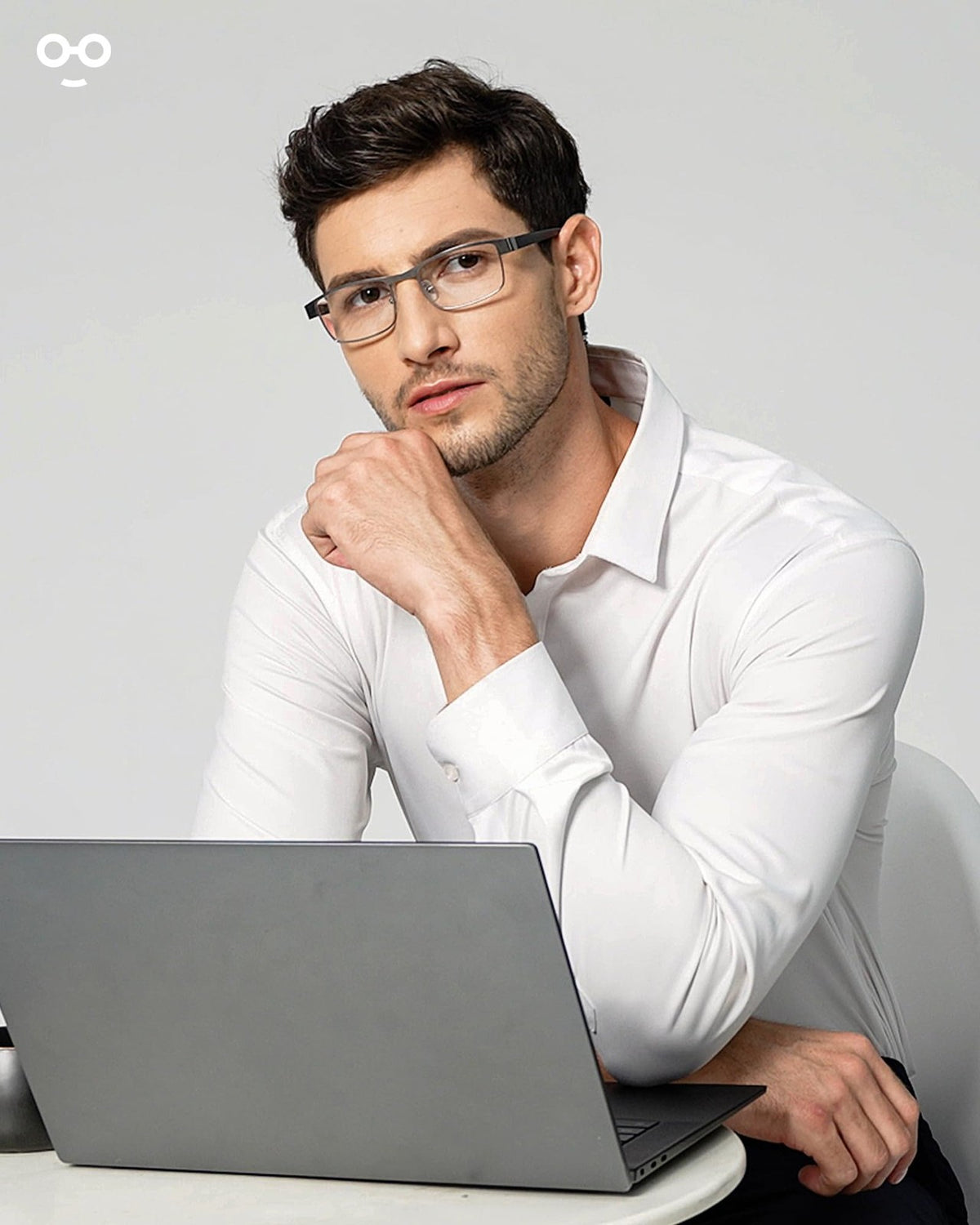 Men's Blue Light Blocking Reading Glasses 5 Pack - Metal Frame & Anti-Glare Lenses