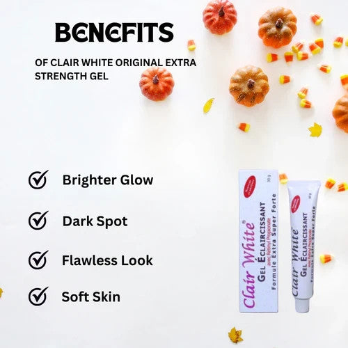 Brightening Skin Gel with Vitamin A for Dark Spots & Hyperpigmentation - 1 oz