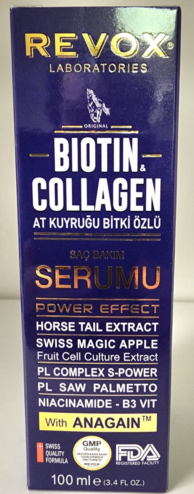 Biotin Collagen Hair Serum for Hair Loss & Strengthening 100ml
