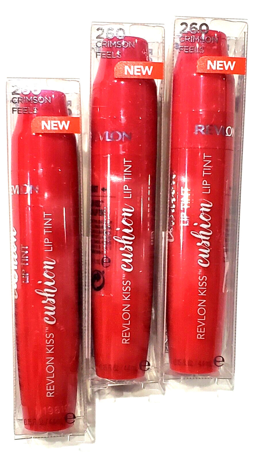 Revlon Lip Tint Set - Crimson Feels 3 Tube Makeup Collection