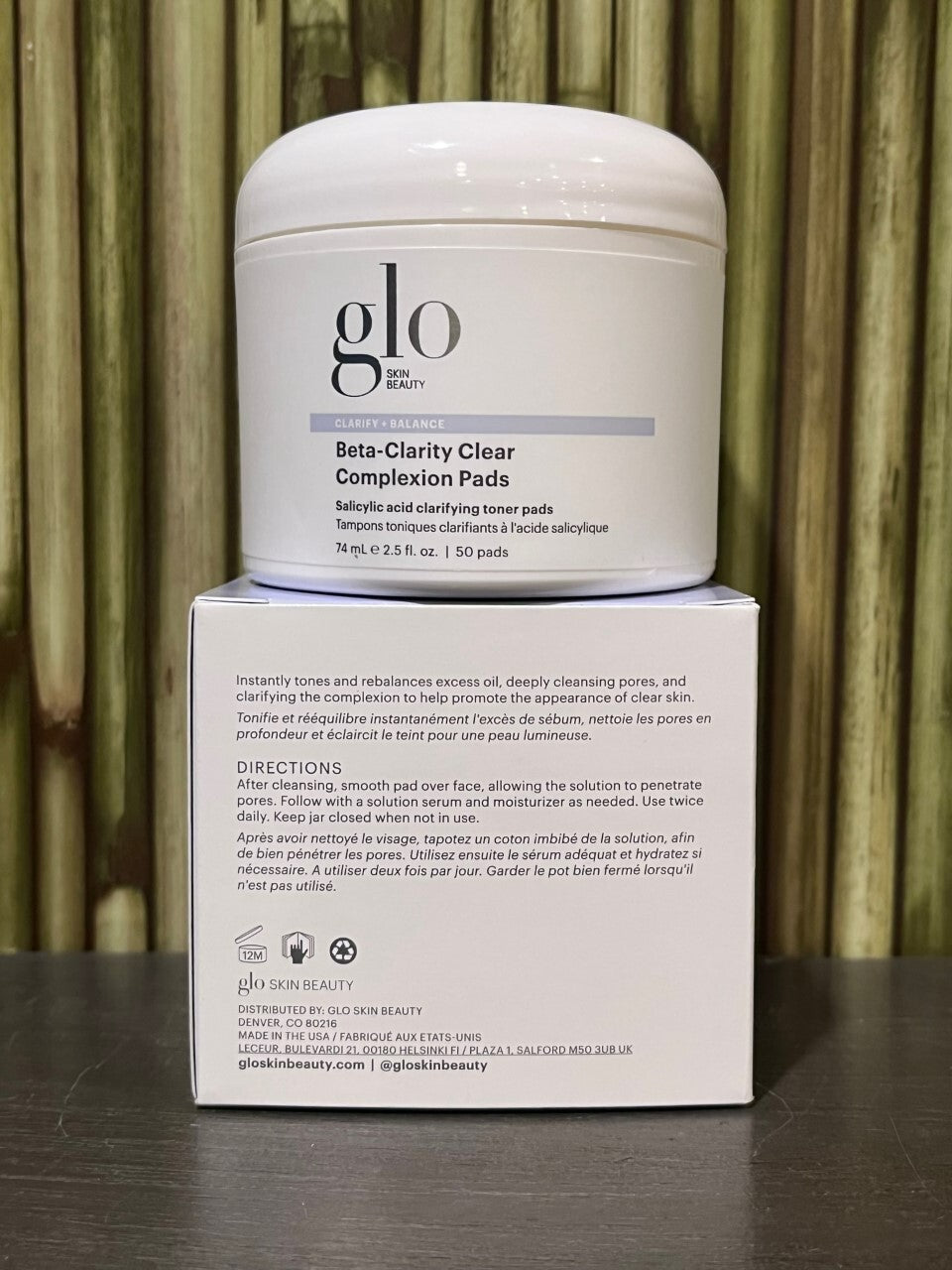 Clarify & Balance Skin Care Pads - 50 Count for Clear Complexion