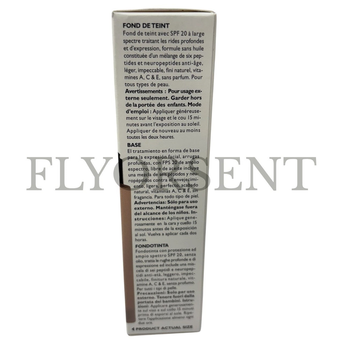 Un-Wrinkle Foundation SPF 20 - Tan, 1 oz | Lightweight Face Makeup