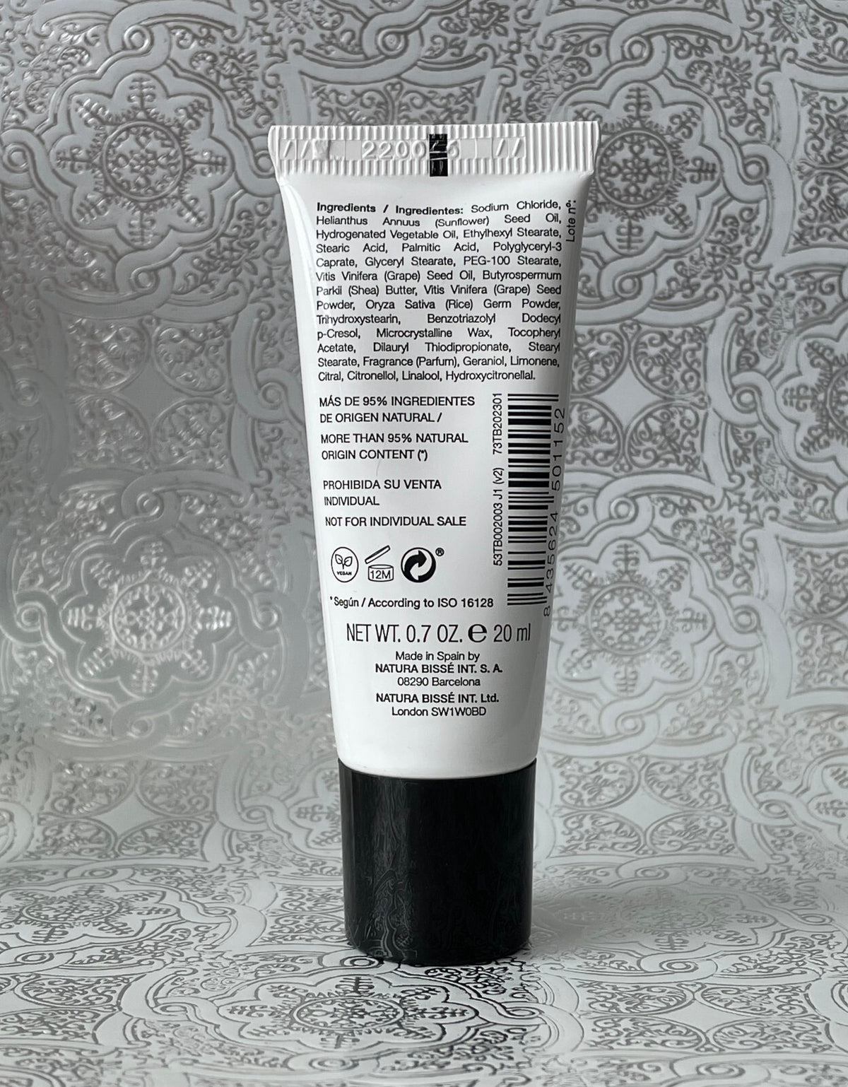 Natura Bissé Diamond Well-Living Body Scrub 20ml Travel Size - Natural, Nourishing