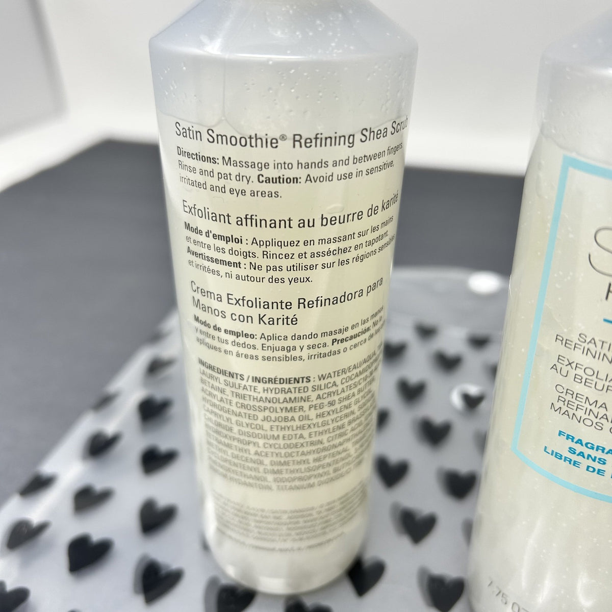 Lot of 2 Mary Kay Satin Hands FRAGRANCE FREE Smoothie Refining Shea
