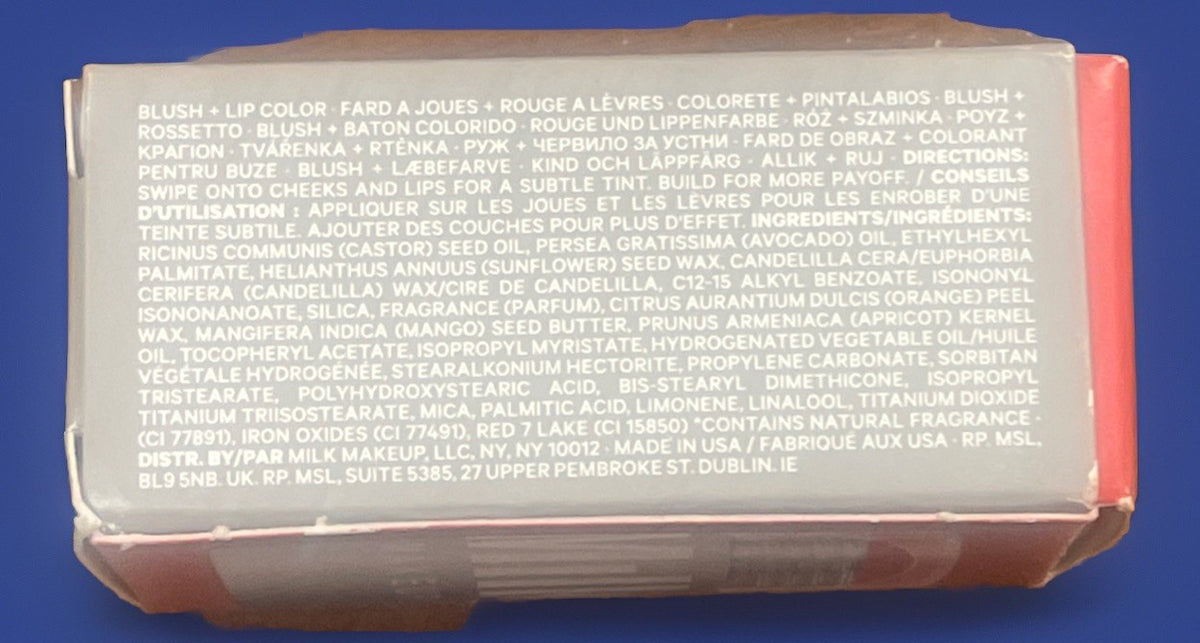 Lip & Cheek Cream Blush Stick - Quirk 0.21oz / 6g