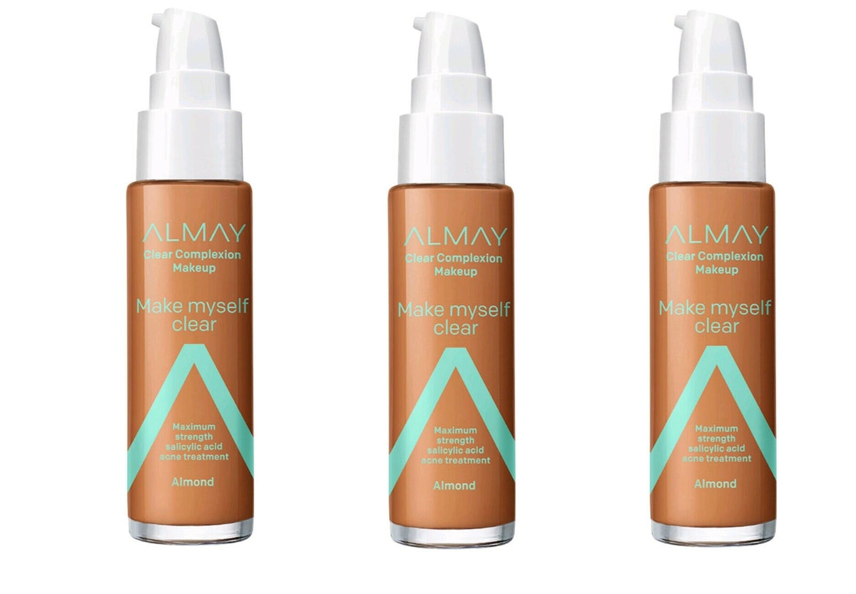 Almay Clear Complexion Makeup Almond 810 - 3 Pack