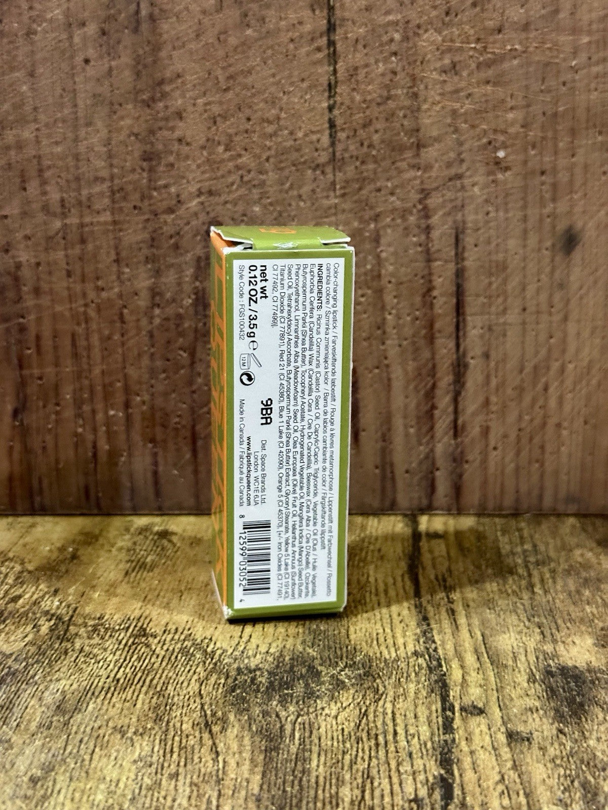 Lipstick Queen Highway 66 Green Lipstick - Limited Edition Discontinued Full Size