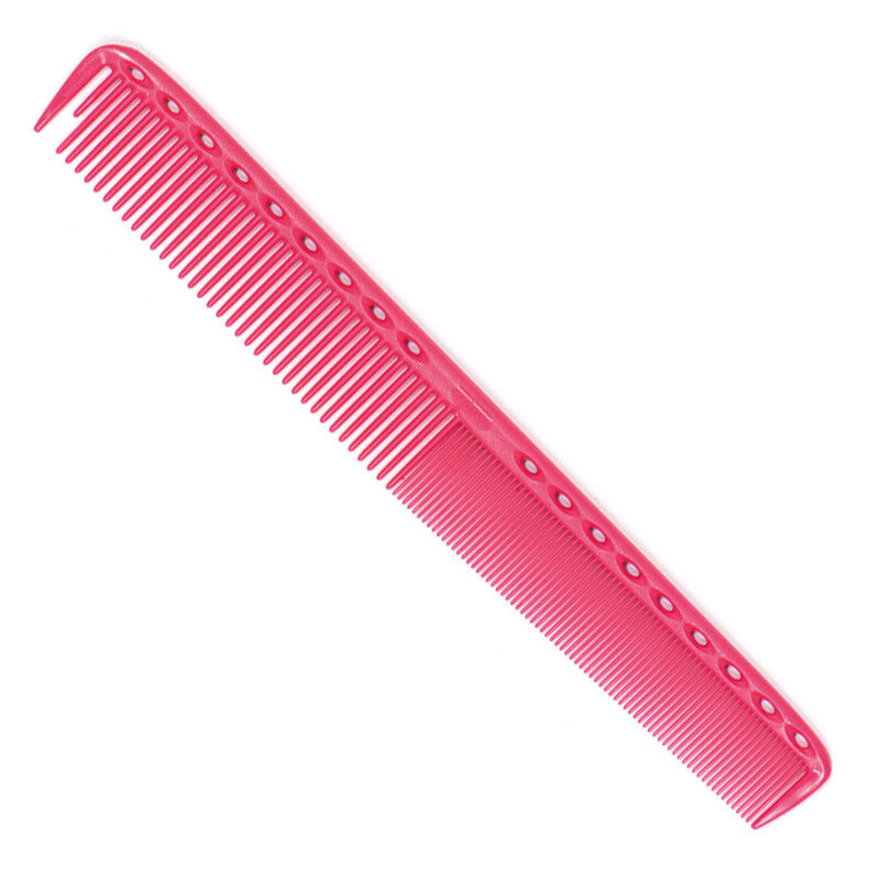 Fine Cutting Comb - Extra Long Pink Hair Styling Tool