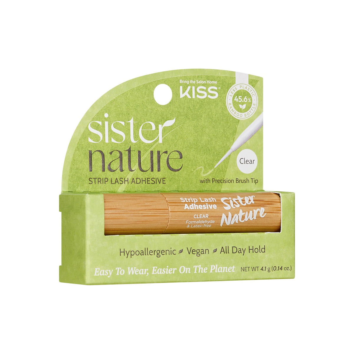 Clear Lash Glue for Strip Lashes - Natural, Hypoallergenic, Vegan