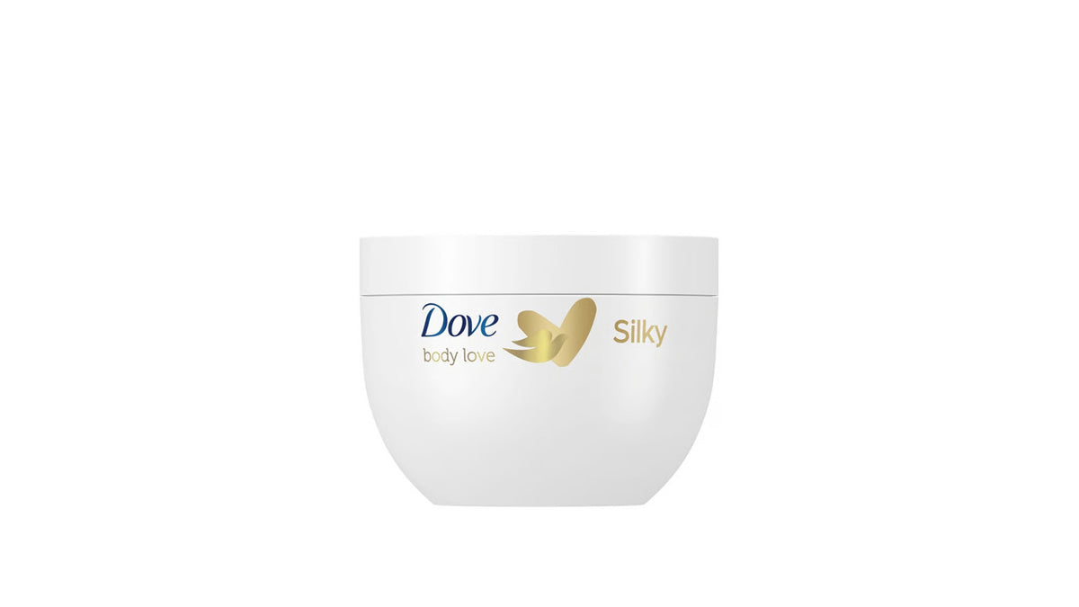 Dove Body Love Cream Silky Pampering Nourishment 300ml (2-Pack)