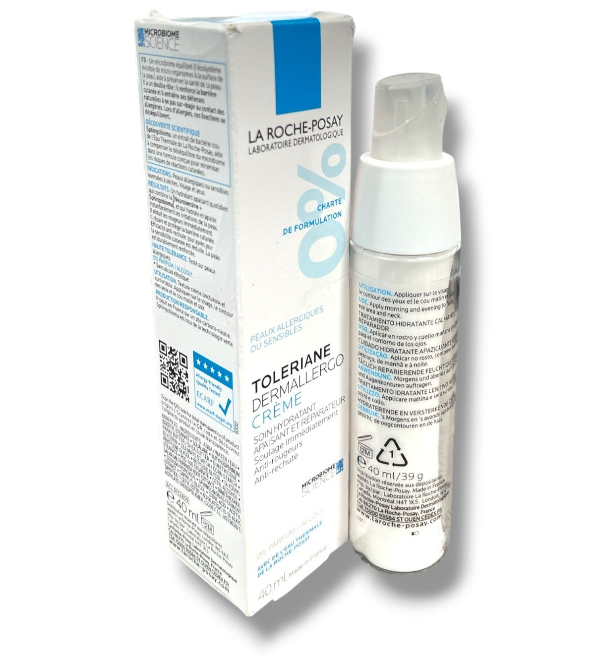 Toleriane Dermallergo Daily Repair Cream Moisturiser 40ml