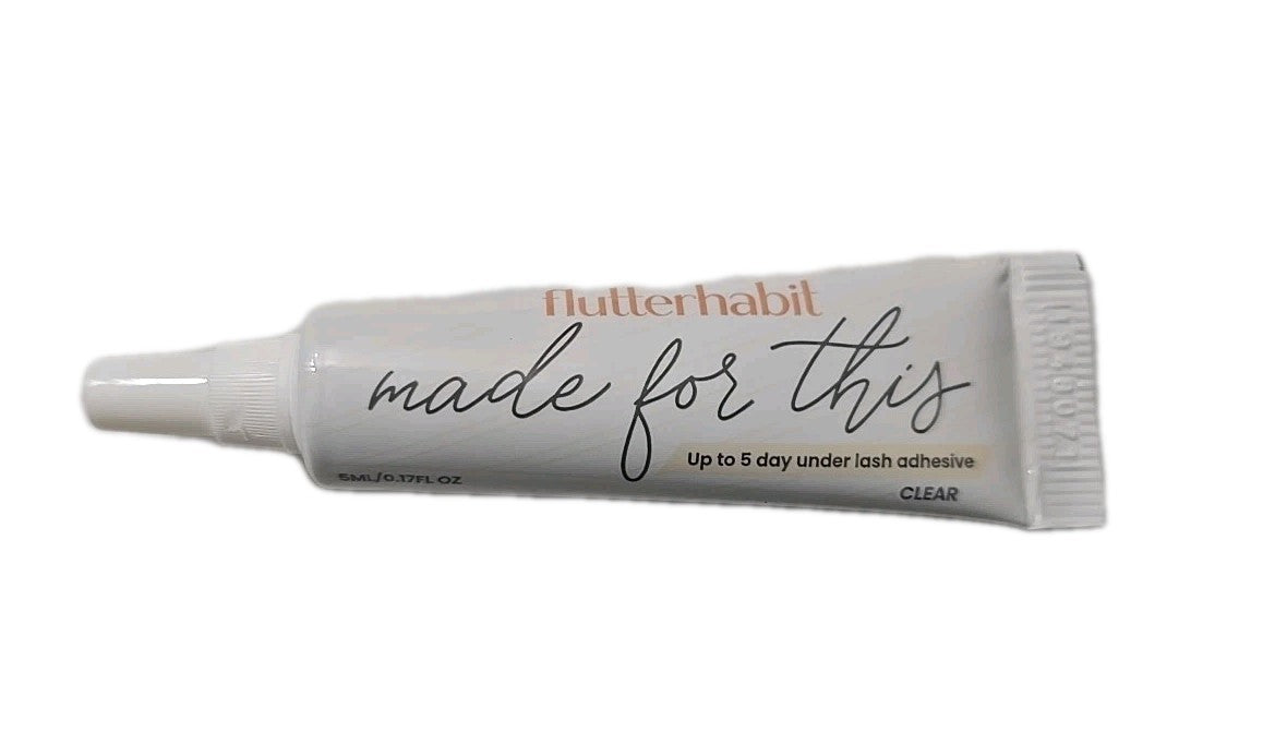 Clear Eyelash Adhesive for False Lashes - Waterproof & Strong Bond