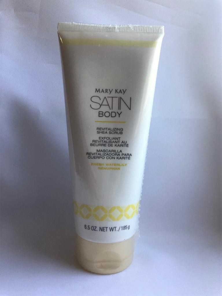 Mary Kay Satin Body REVITALIZING SHEA SCRUB Fresh Waterlily SEALED
