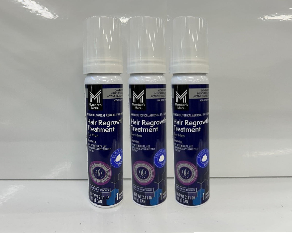Hair Growth Enhancer Foam for Men 60g, 3-Month Supply