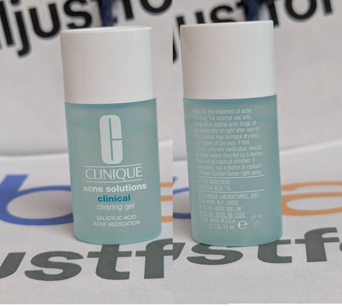 Clinique Acne Spot Treatment Gel 0.5oz / 15ml - Pack of 2