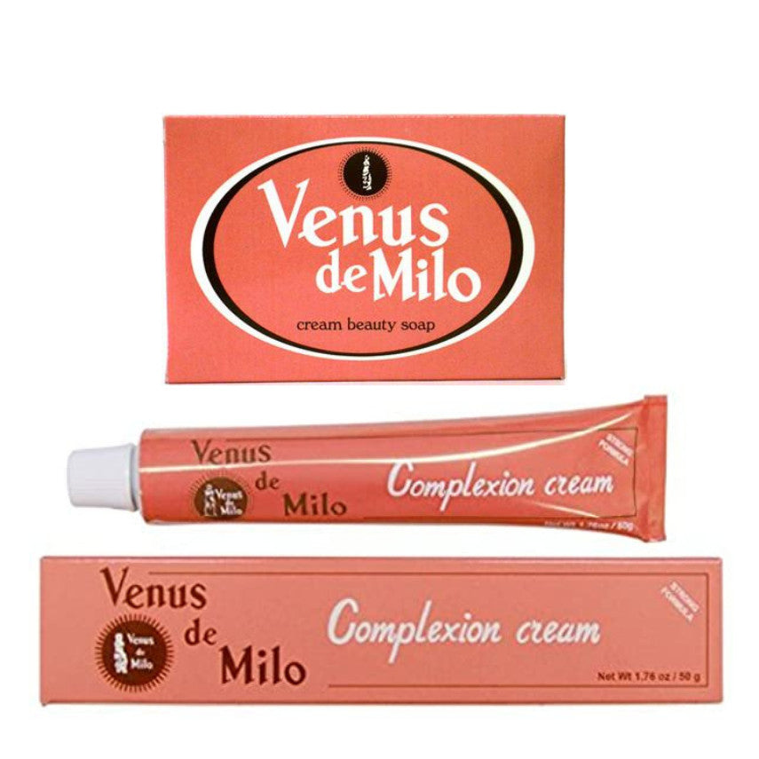 Venus de Milo 150g Soap & 50g Complexion Cream Set – Skin Care Duo