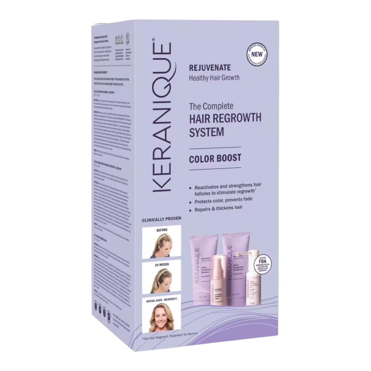 Hair Regrowth System for Color-Treated Hair