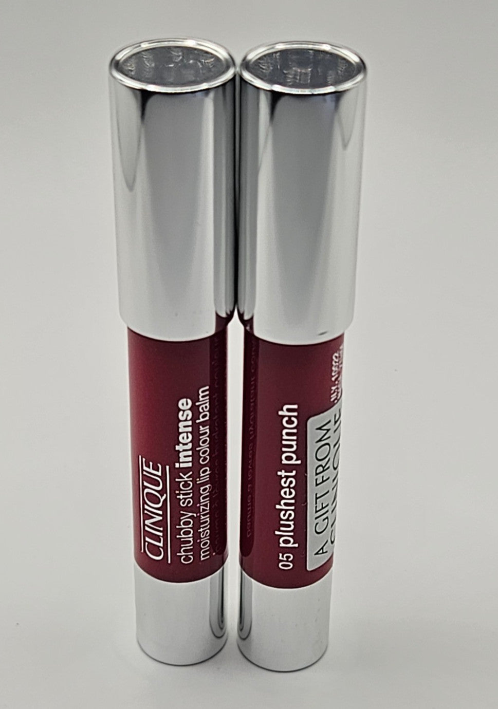 Clinique Chubby Stick Intense Lip Colour Balm 05 Plushest Punch Full Size
