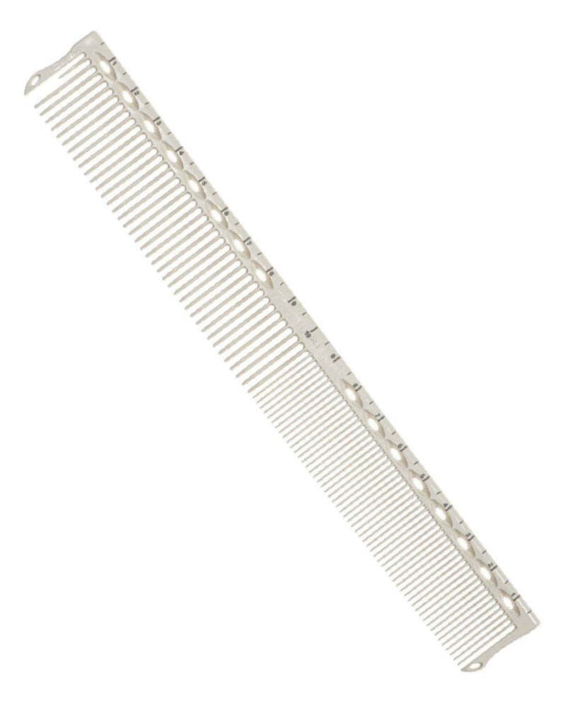 Hair Cutting Guide Comb for Fine Hair - White, Inch Size, Made in Japan