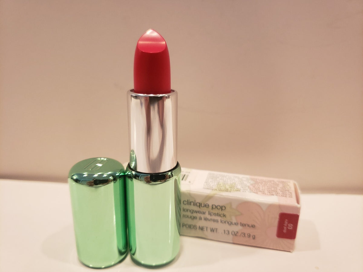 Longwear Lipstick #03 Ruby Pop Matte 0.13 Oz - Clinique Lip Makeup