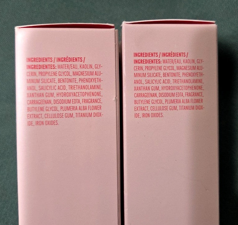 Pink Clay Mask for Dry to Oily Skin, 3oz (Pack of 2)