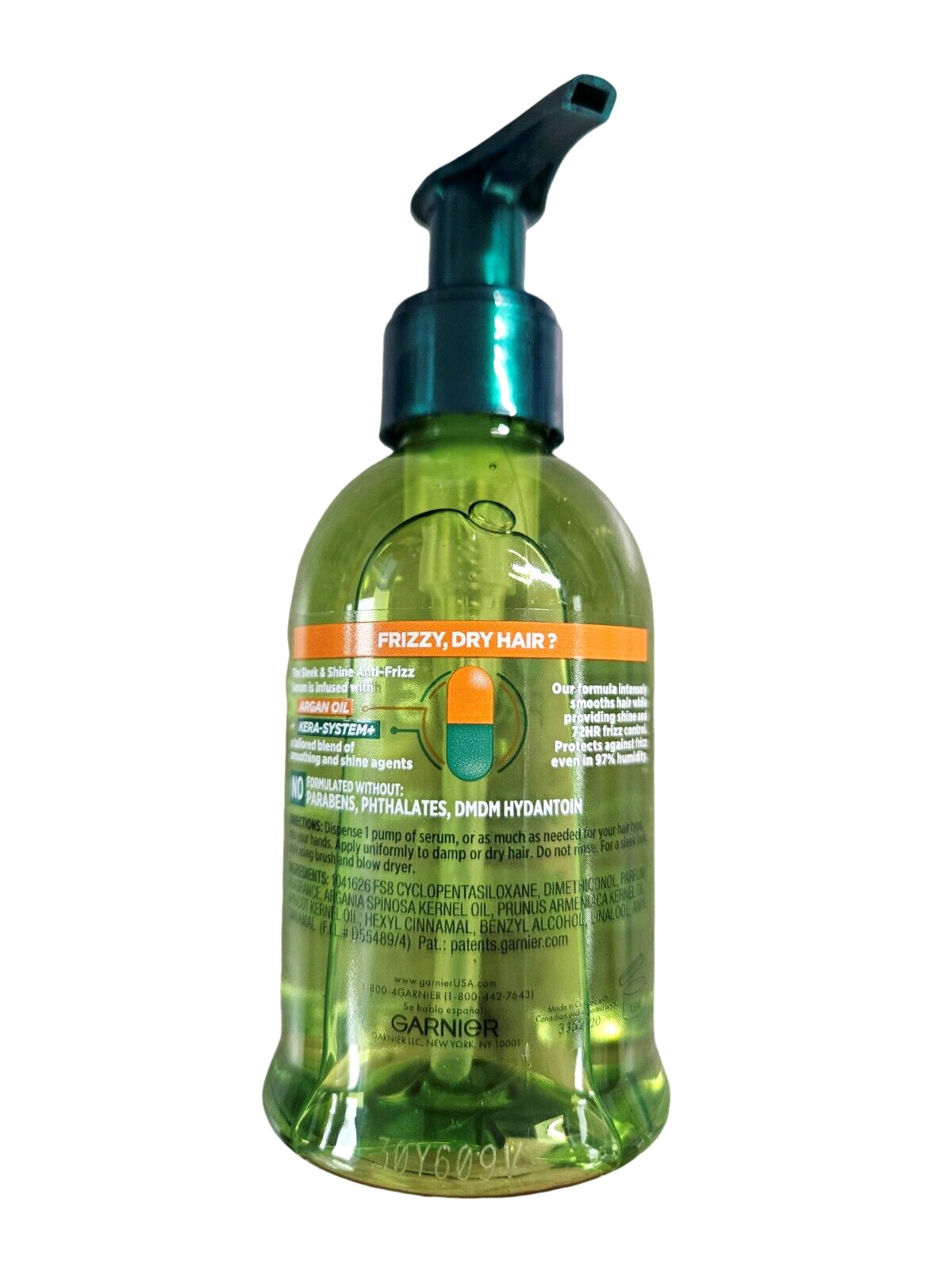 Fructis Anti-Frizz Hair Serum with Argan Oil - 5.1 oz