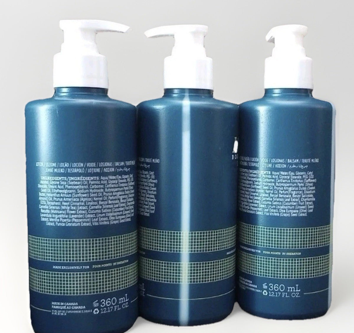 Body Lotion 3 Pack 12.17oz Each