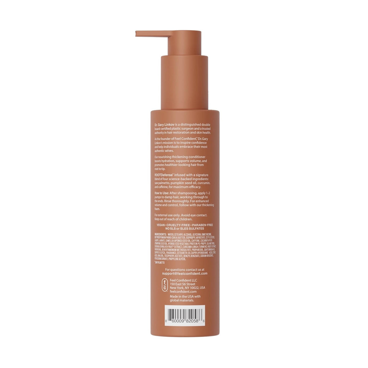 Thickening Hair Conditioner for Men & Women - Supports Hair Growth & Density