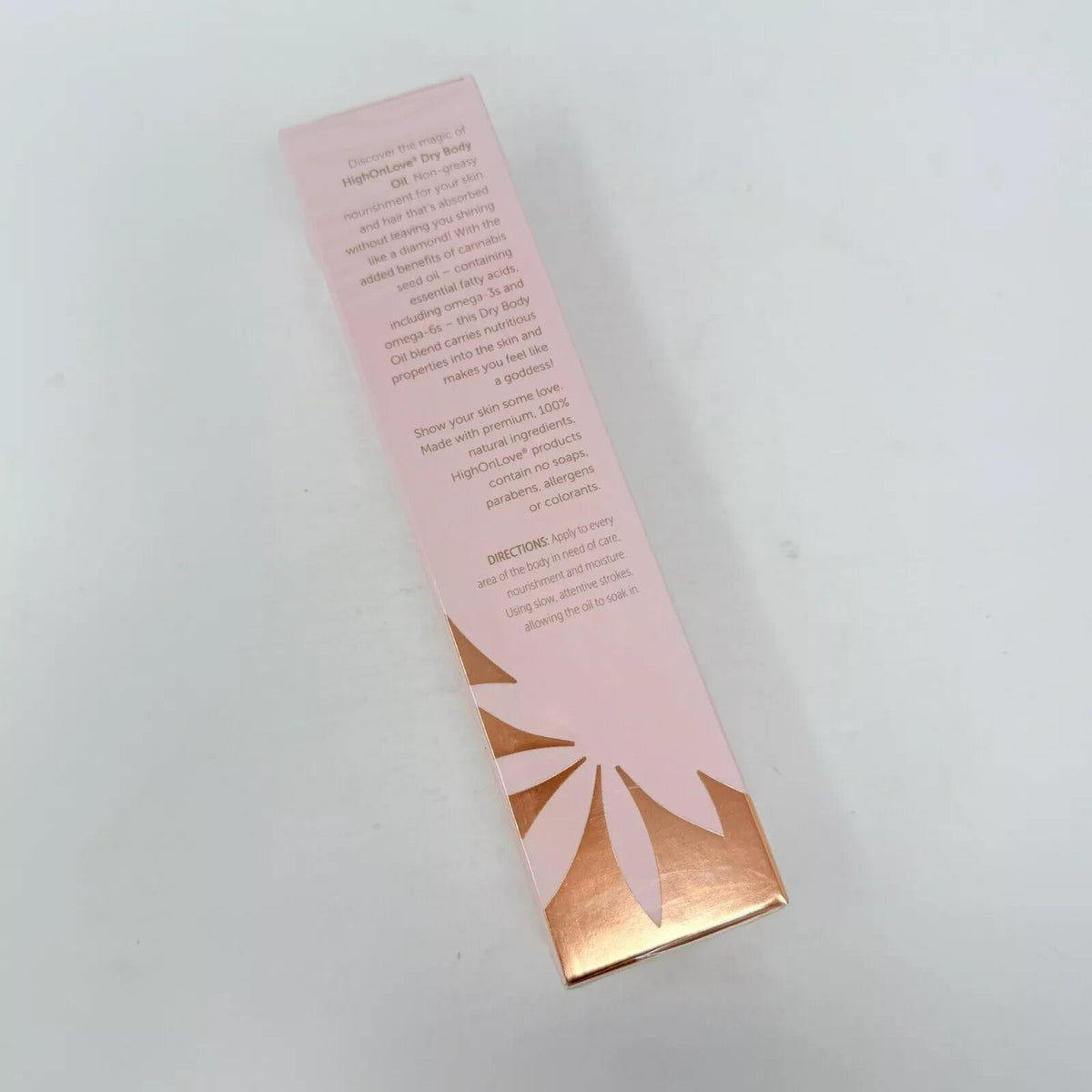 High on Love Dry Body Oil 3.4 oZ /100 mL New In Sealed Box Full size