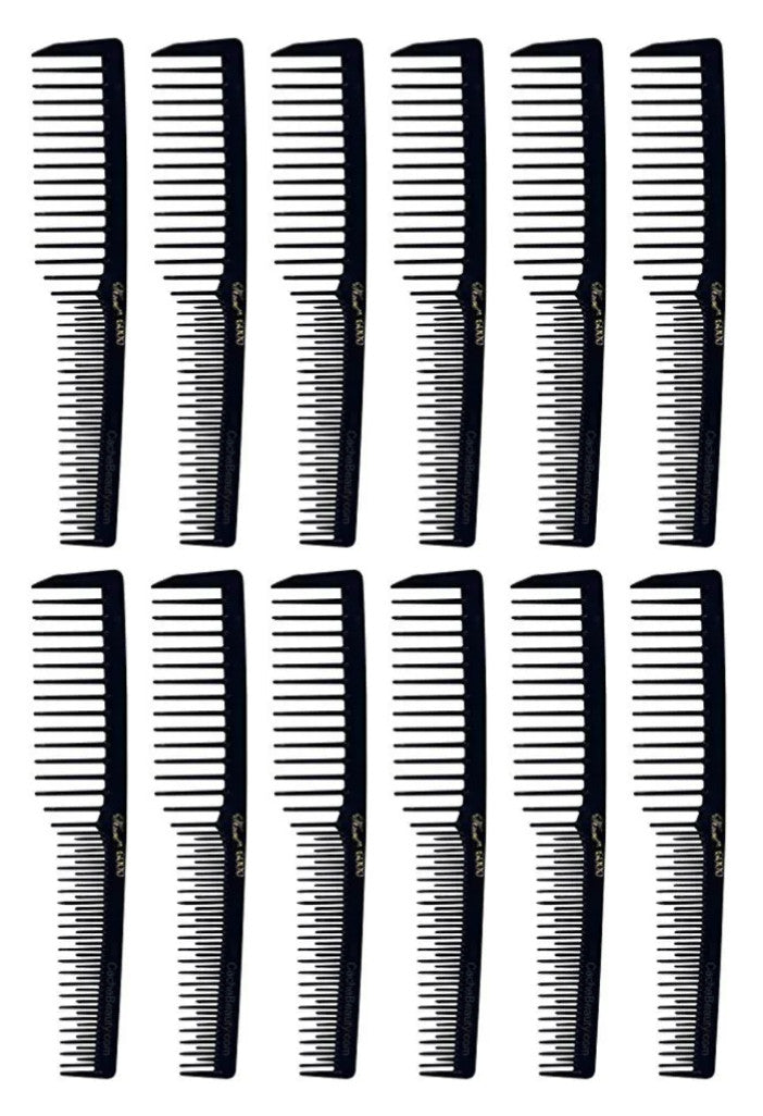 Wide Tooth Hair Comb Set - Teasing Vent Combs for Hair Volume and Styling